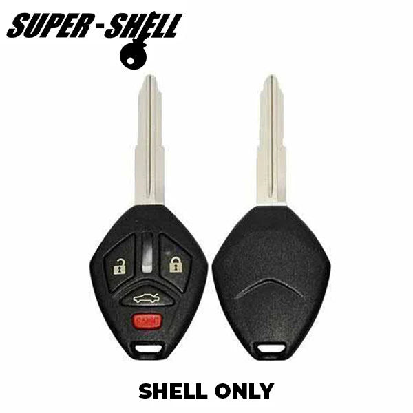 2007-2012 Mitsubishi Key SHELL 4-Button Remote Head / MIT6 / OUCG8D-620M-A / MIT3 / AFTERMARKET 2007-2012 Mitsubishi Key SHELL 4-Button Remote Head / MIT6 / OUCG8D-620M-A / MIT3 / AFTERMARKET